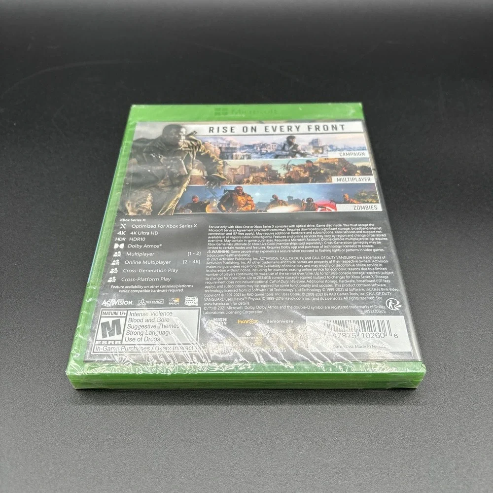 CALL OF DUTY VANGUARD Xbox One & Series X Game - NEW Factory Sealed